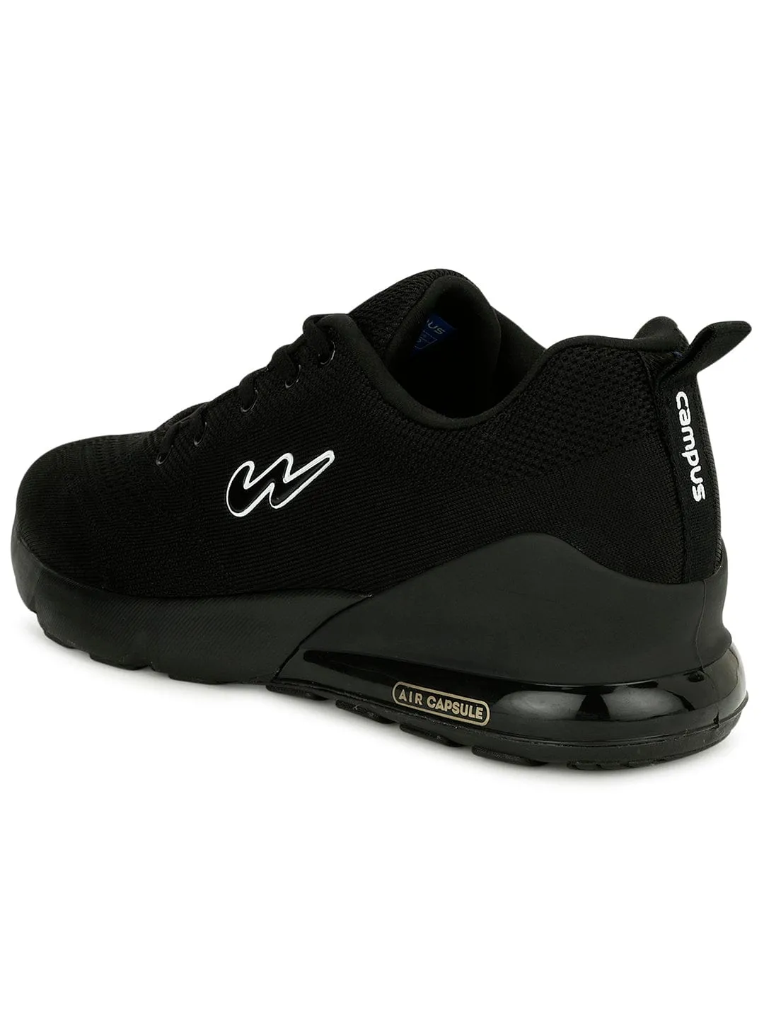 NORTH PLUS Black Men's Running Shoes sold by Campus Shoes product image thumbnail 3