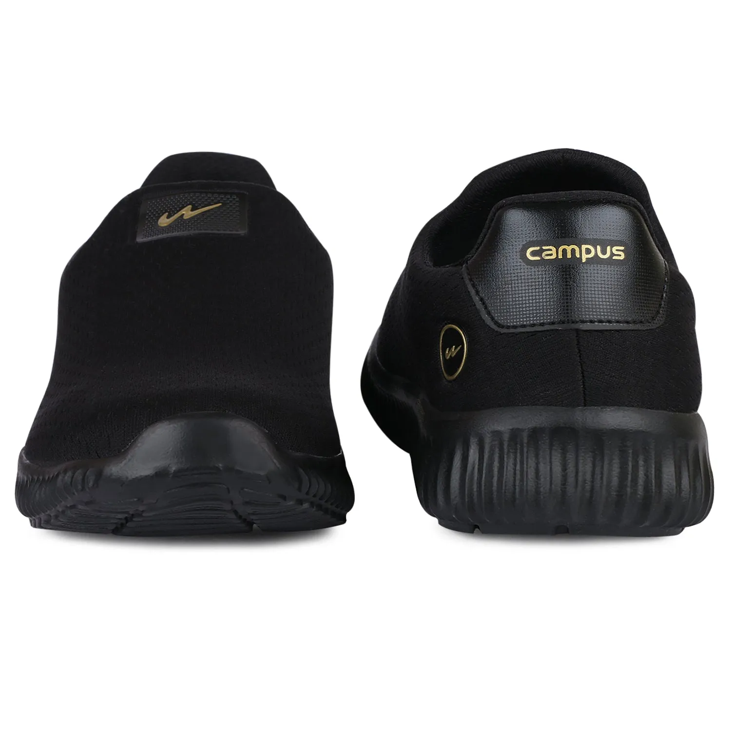 OXYFIT N Black Men's Walking Shoes sold by Campus Shoes product image thumbnail 3