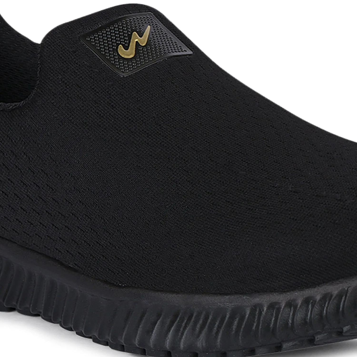 OXYFIT N Black Men's Walking Shoes sold by Campus Shoes product image thumbnail 5