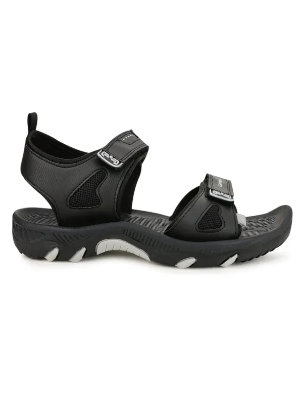 2GC-01 Black Men's Sports Sandals sold by Campus Shoes
