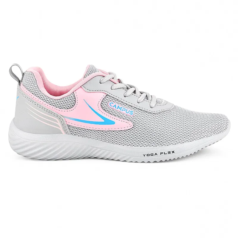 CAMP DORMIE Grey Women's Running Shoes sold by Campus Shoes