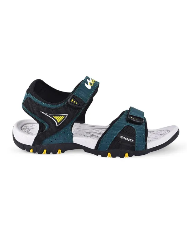 GC-22930 Green Men's Sandals sold by Campus Shoes