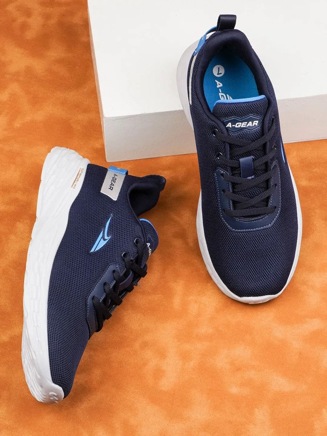 AGR-009 Navy Men's Sports Shoes sold by Campus Shoes product image thumbnail 5