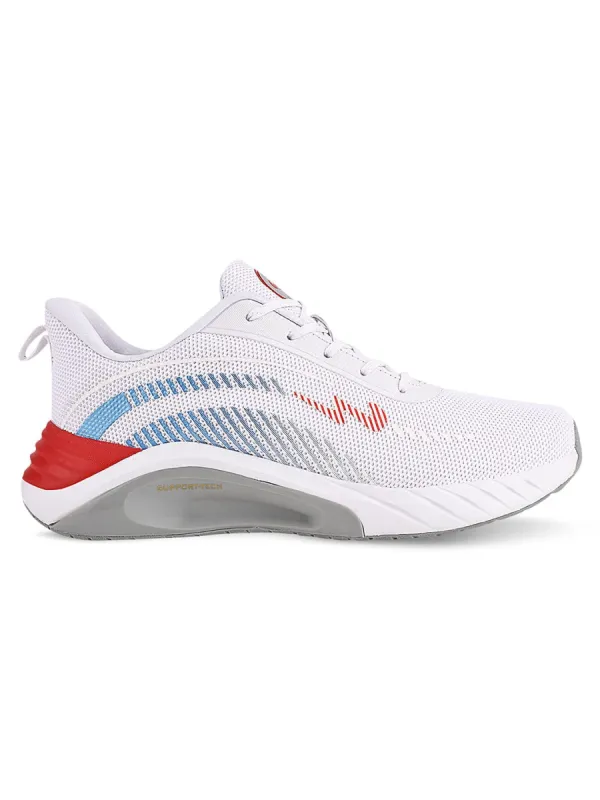 CLICK White Men's Running Shoes sold by Campus Shoes