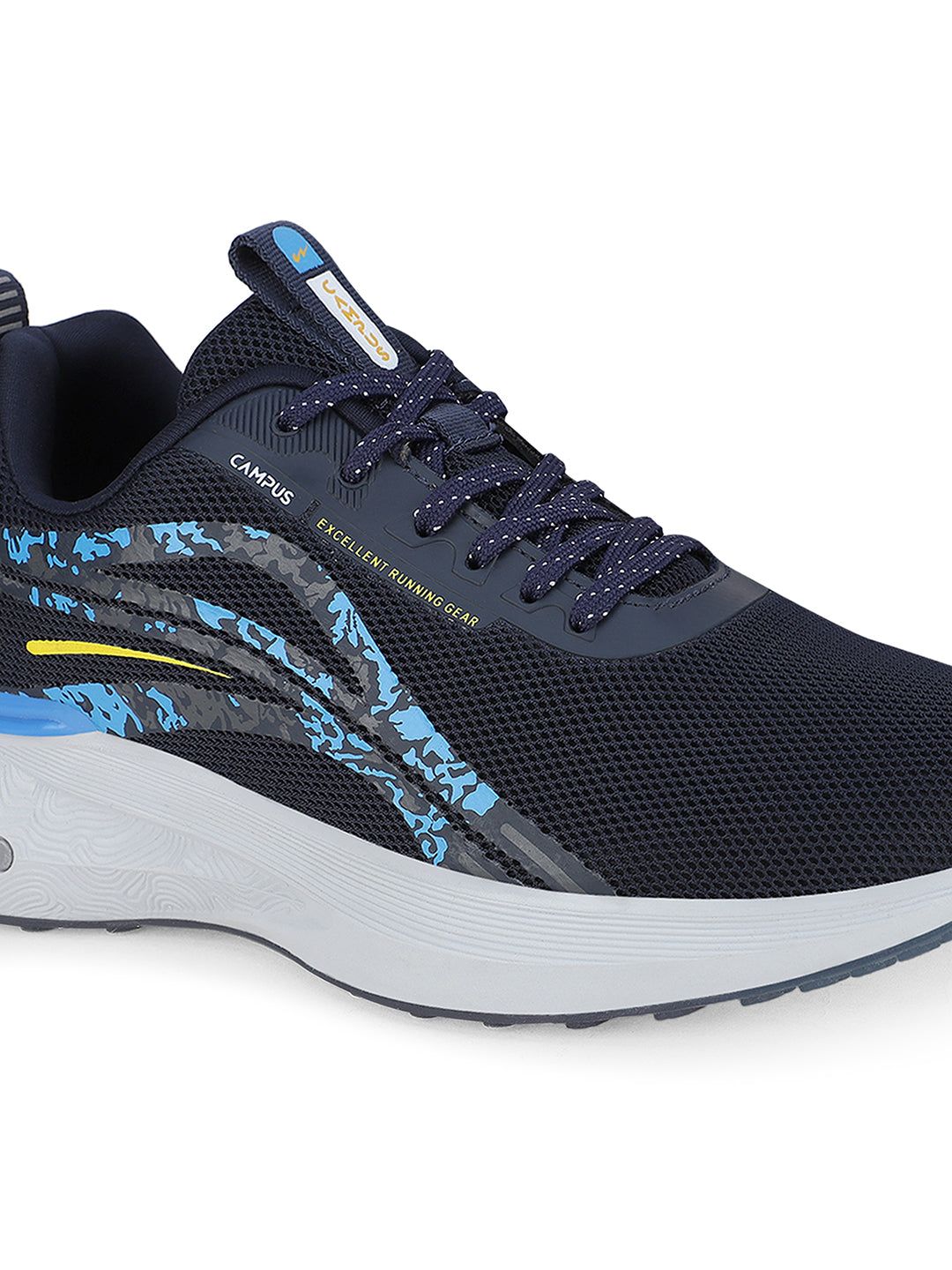 SIGNAL Navy Men's Running Shoes sold by Campus Shoes product image thumbnail 4