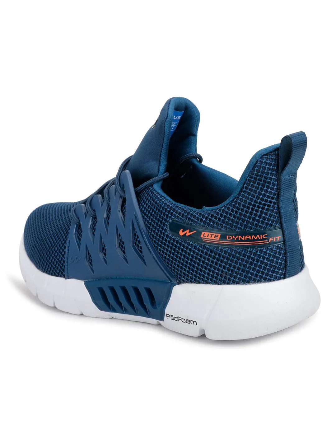 BELGIUM Blue Men's Running Shoes sold by Campus Shoes product image thumbnail 3