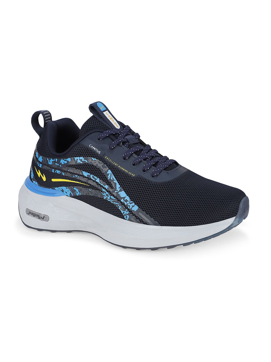SIGNAL Navy Men's Running Shoes sold by Campus Shoes product image thumbnail 2