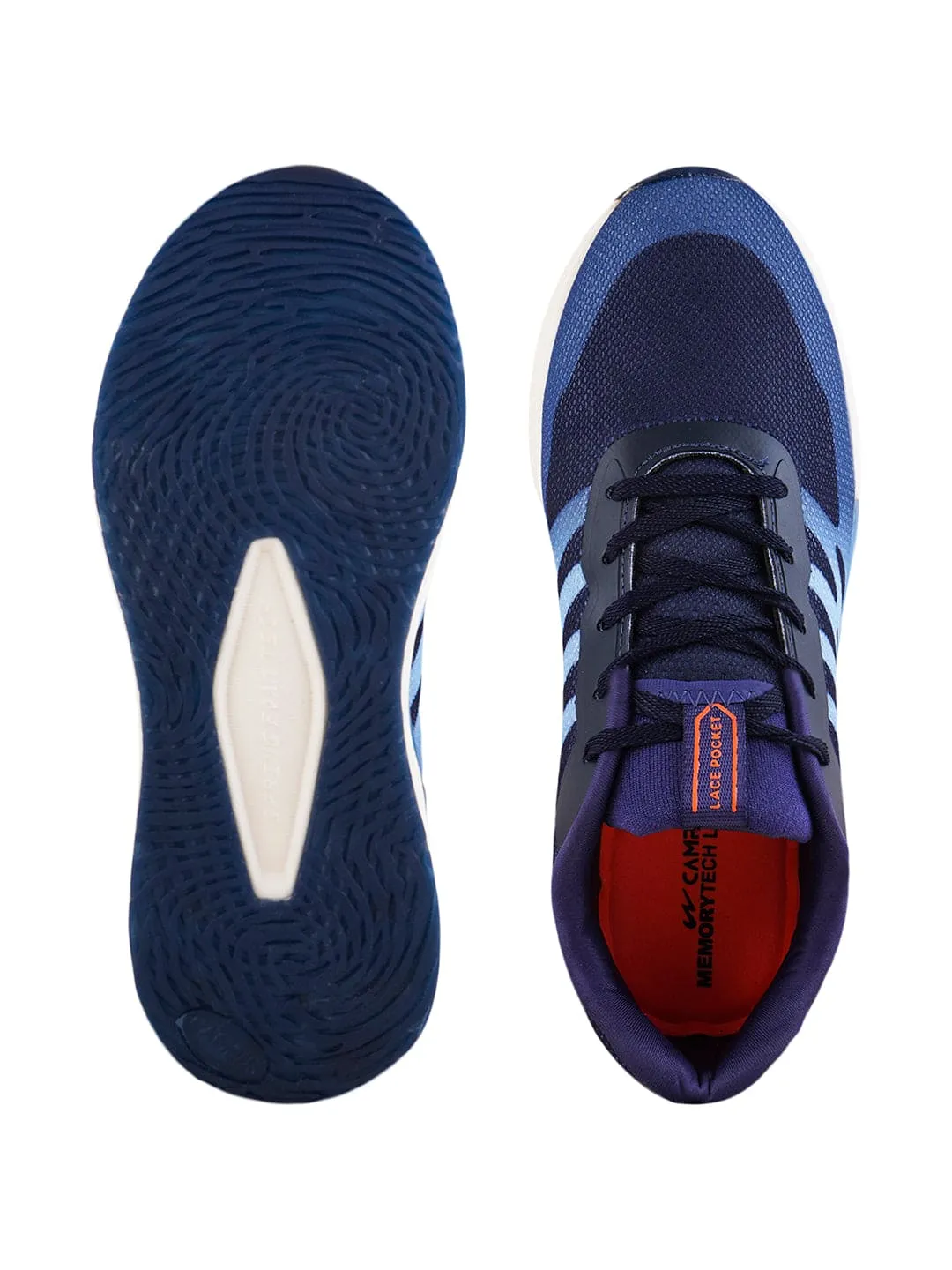 MAESTRO Navy Men's Sports Shoes sold by Campus Shoes product image thumbnail 5