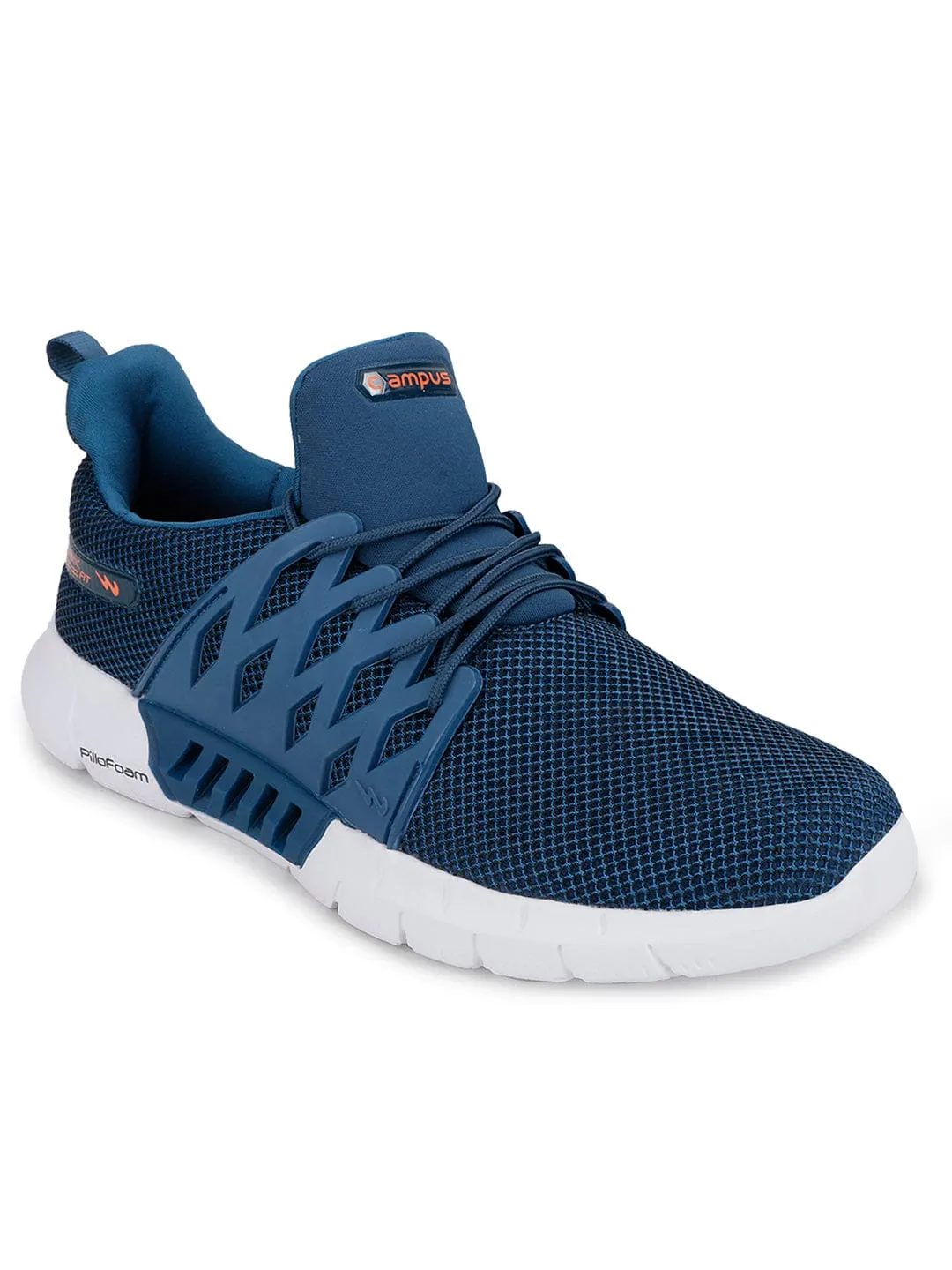 BELGIUM Blue Men's Running Shoes sold by Campus Shoes product image thumbnail 2