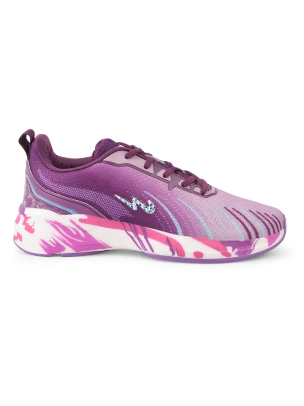 CAMP STREAK Purple Women's Running Shoes sold by Campus Shoes