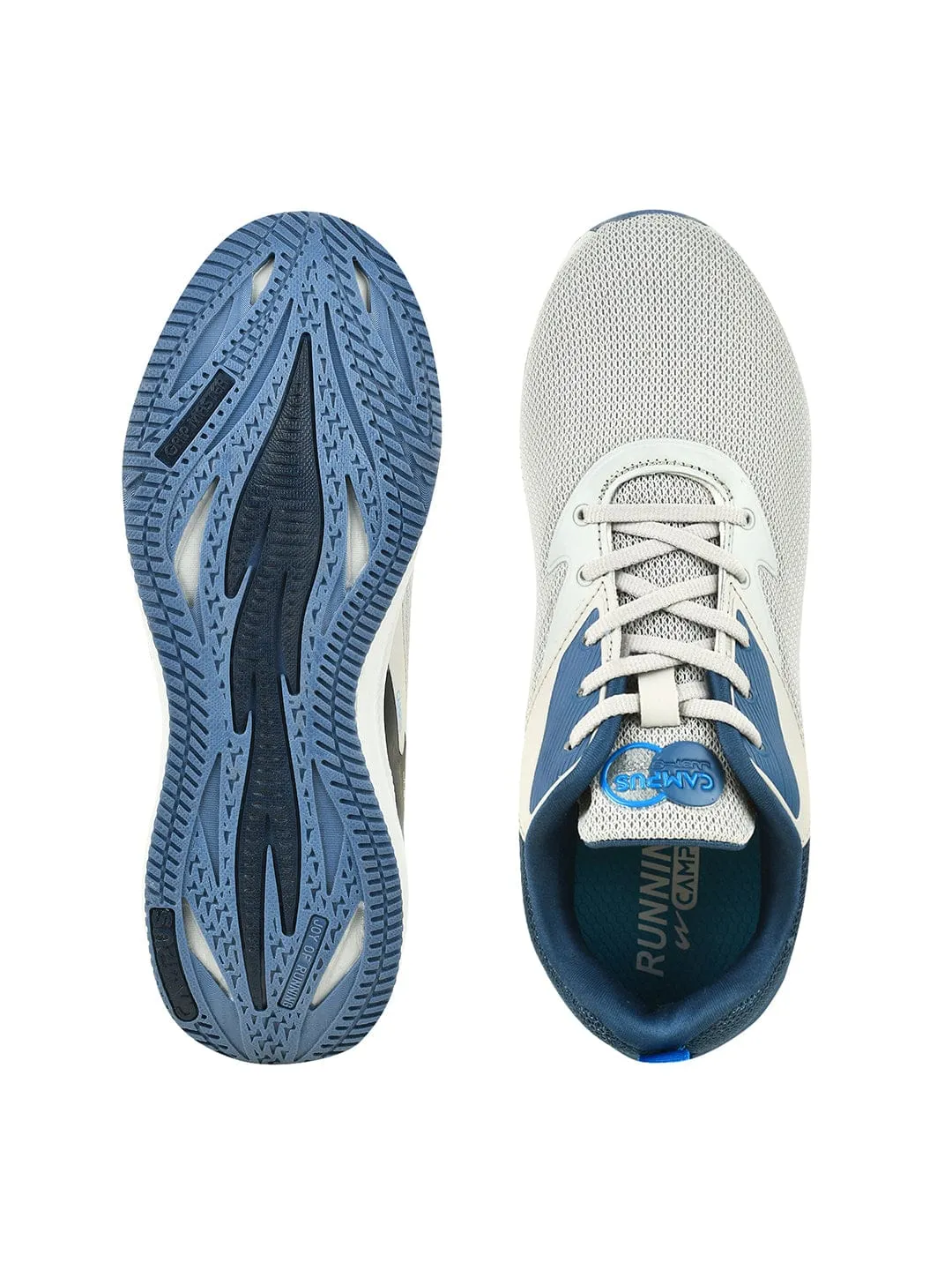 CAMP-TRUTH Grey Men's Running Shoes sold by Campus Shoes product image thumbnail 4