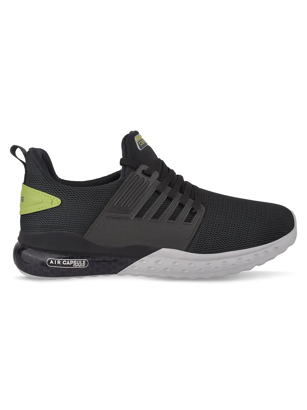 JADE N Black Men's Running Shoes sold by Campus Shoes