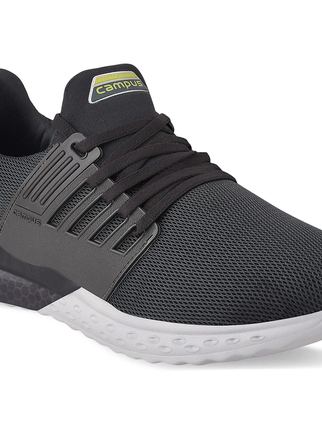 JADE N Black Men's Running Shoes sold by Campus Shoes product image thumbnail 5