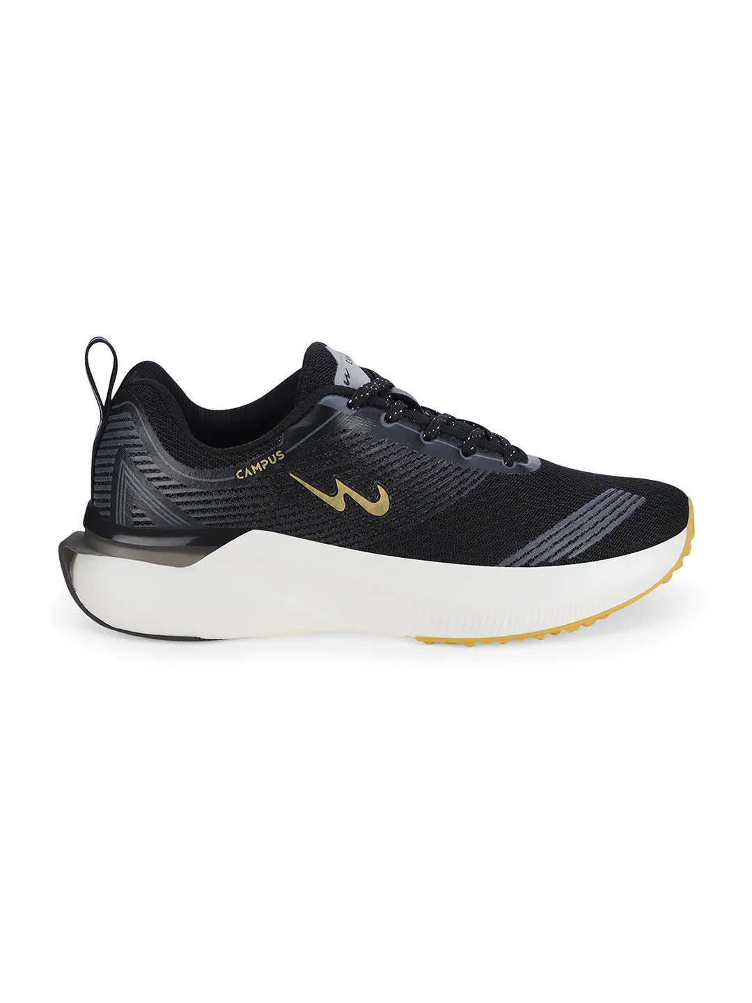 DECKER Black Men's Sports Shoes sold by Campus Shoes