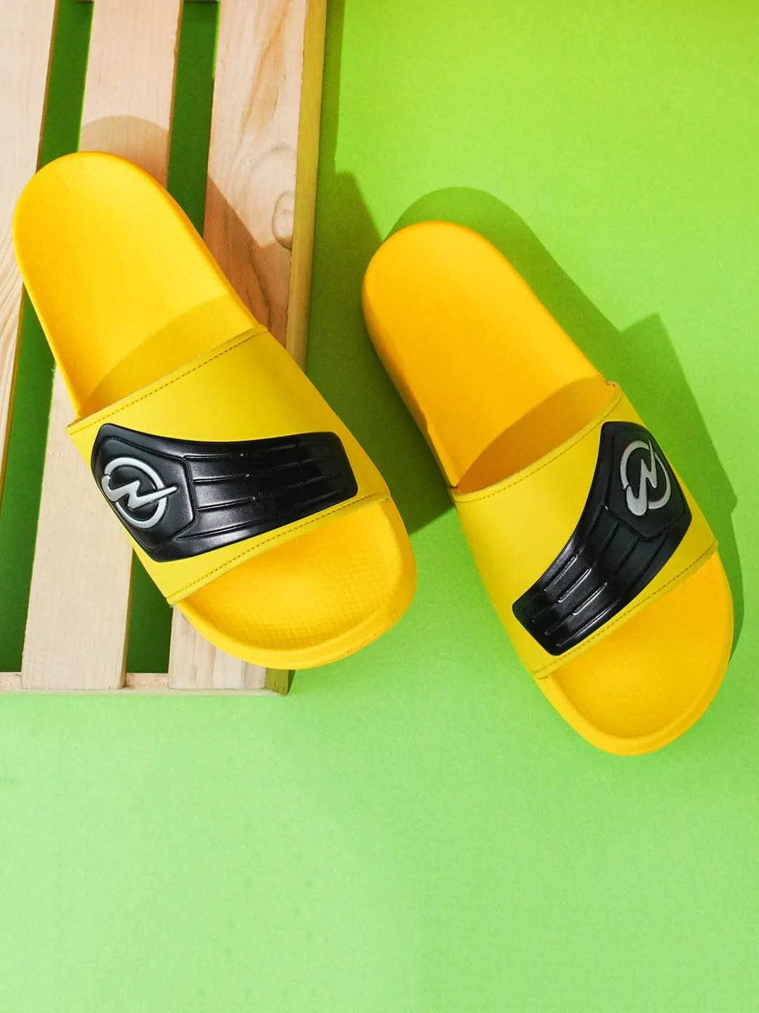 SL-429 Gold Men's Slides sold by Campus Shoes product image thumbnail 5