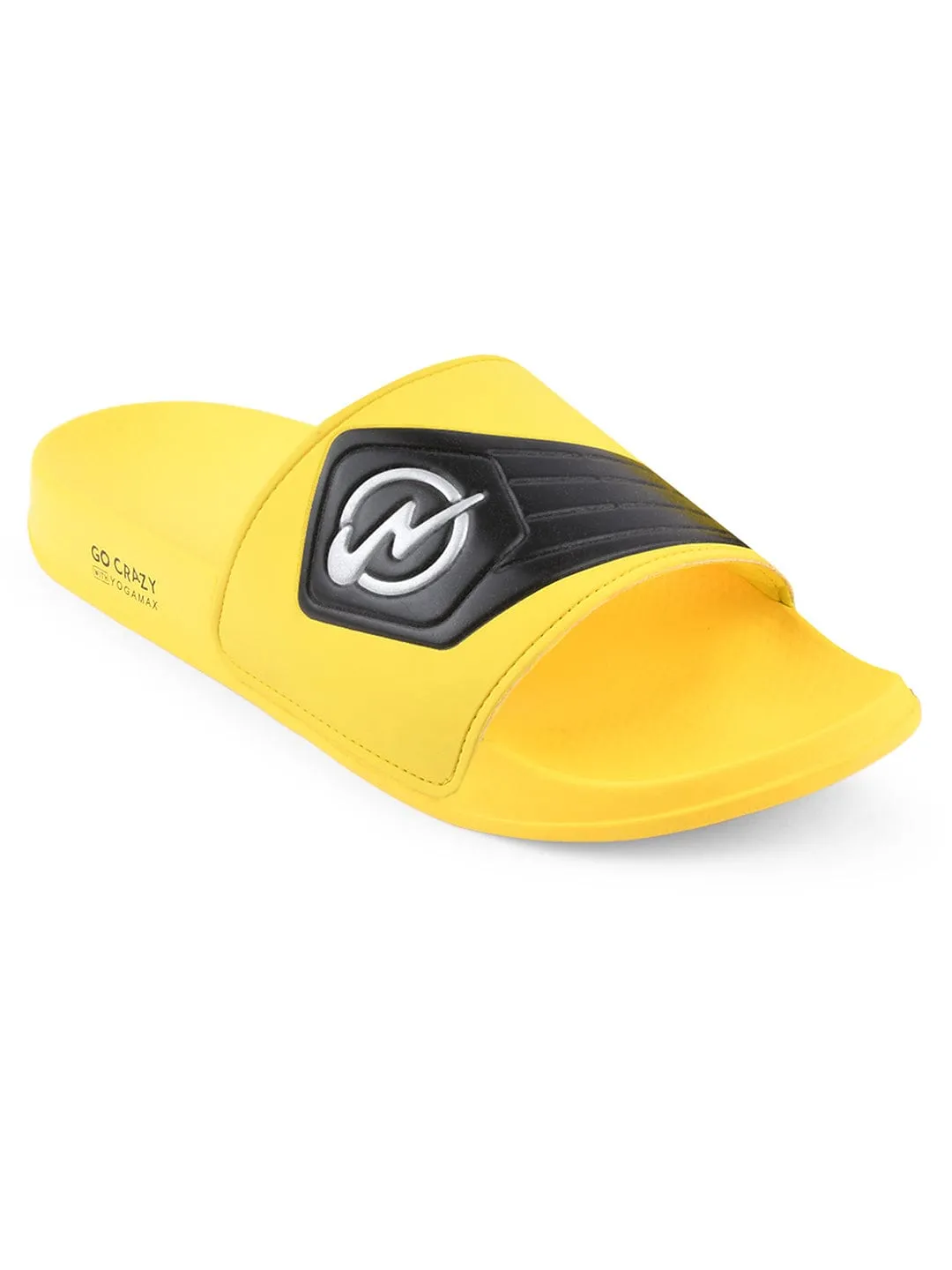 SL-429 Gold Men's Slides sold by Campus Shoes