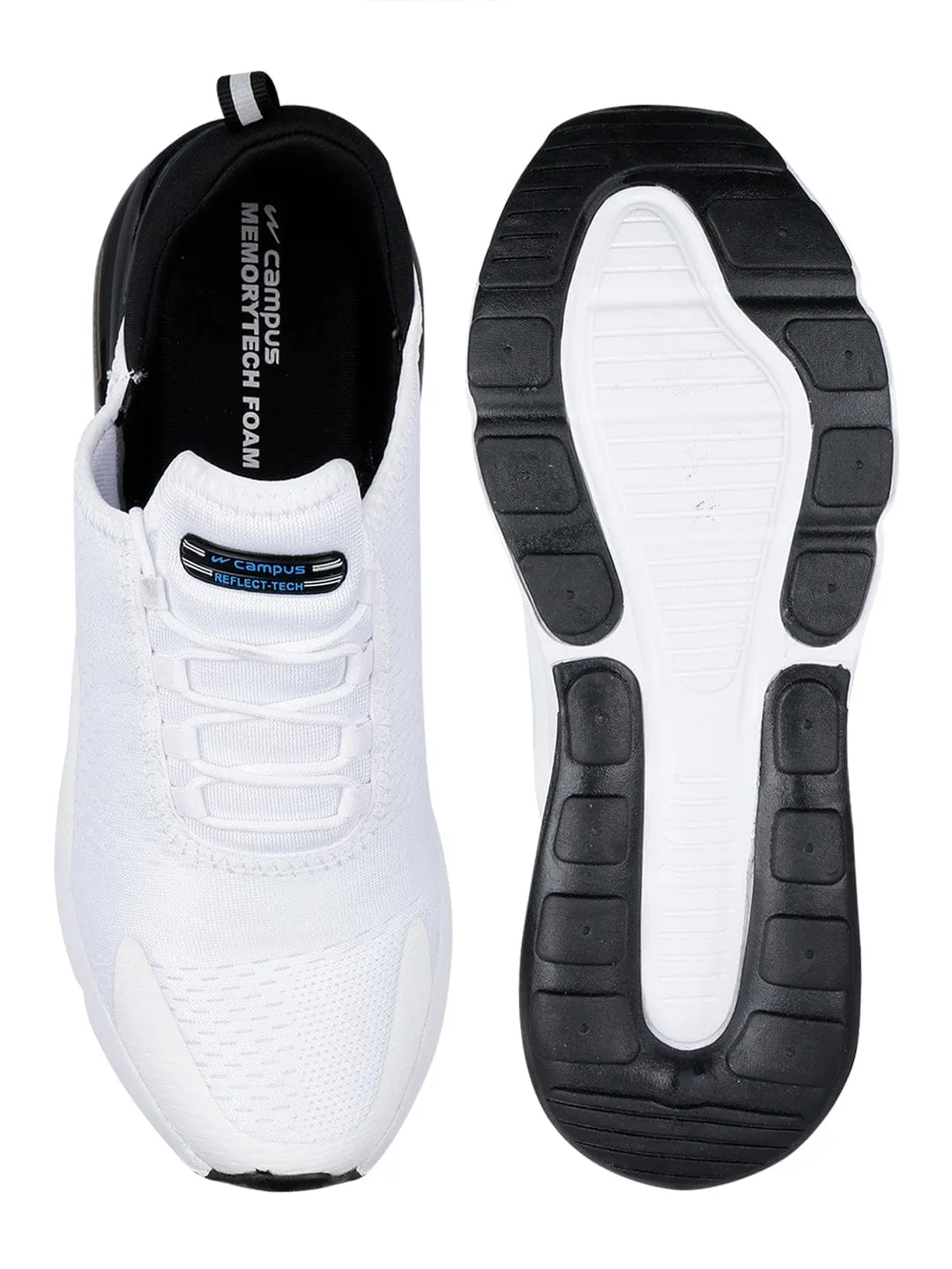 Dragon White Men's Running Shoes sold by Campus Shoes product image thumbnail 4