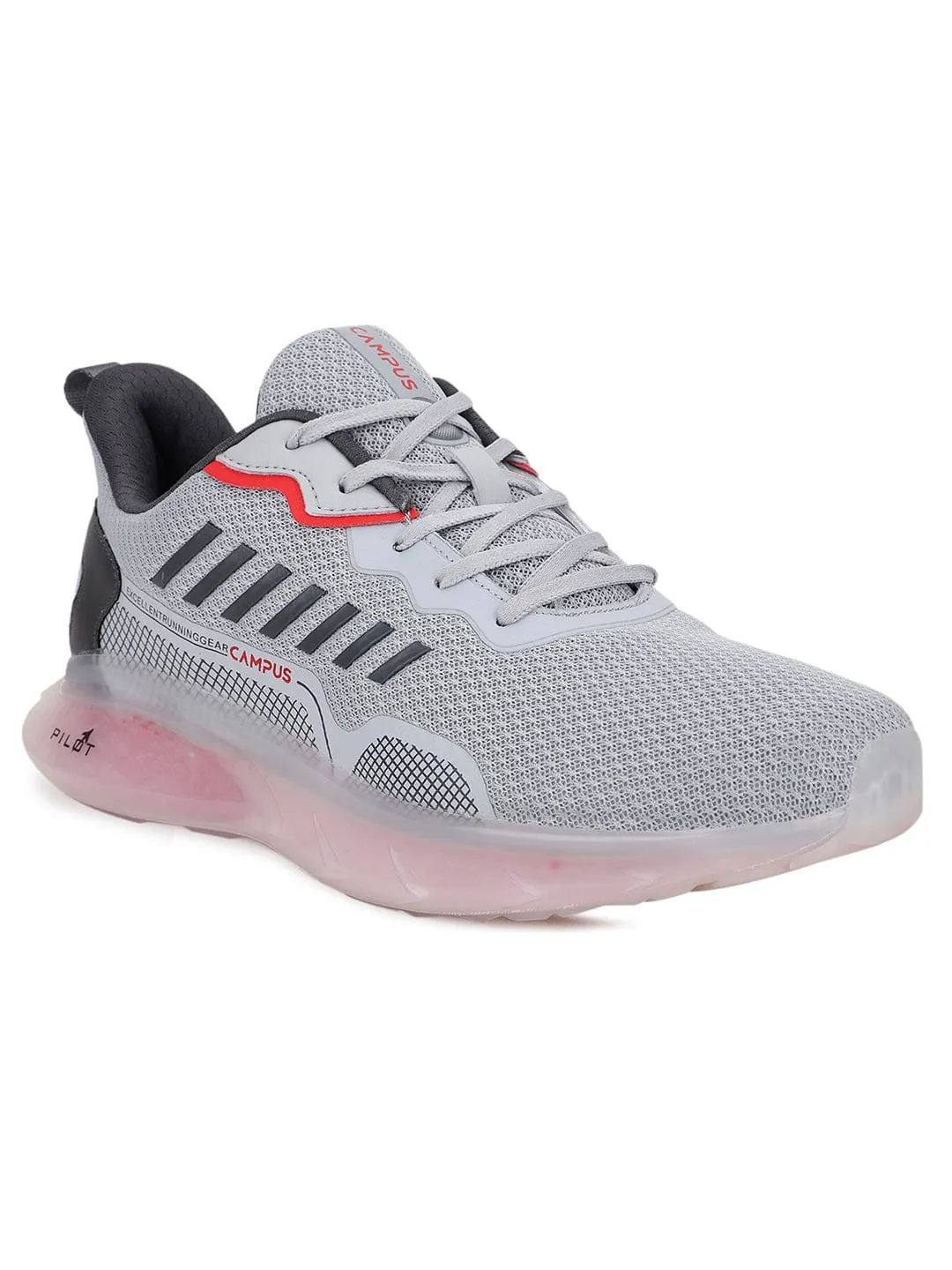 DECCAN Grey Men's Running Shoes sold by Campus Shoes product image thumbnail 2