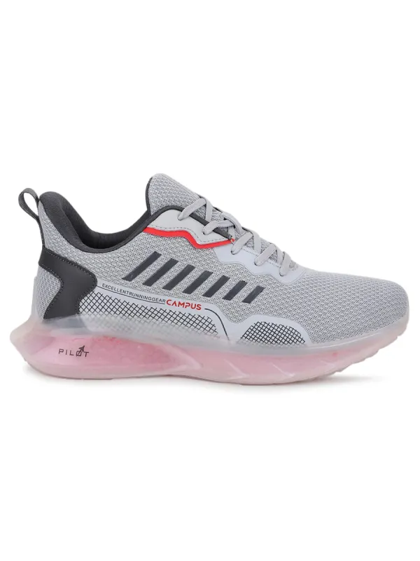 DECCAN Grey Men's Running Shoes sold by Campus Shoes