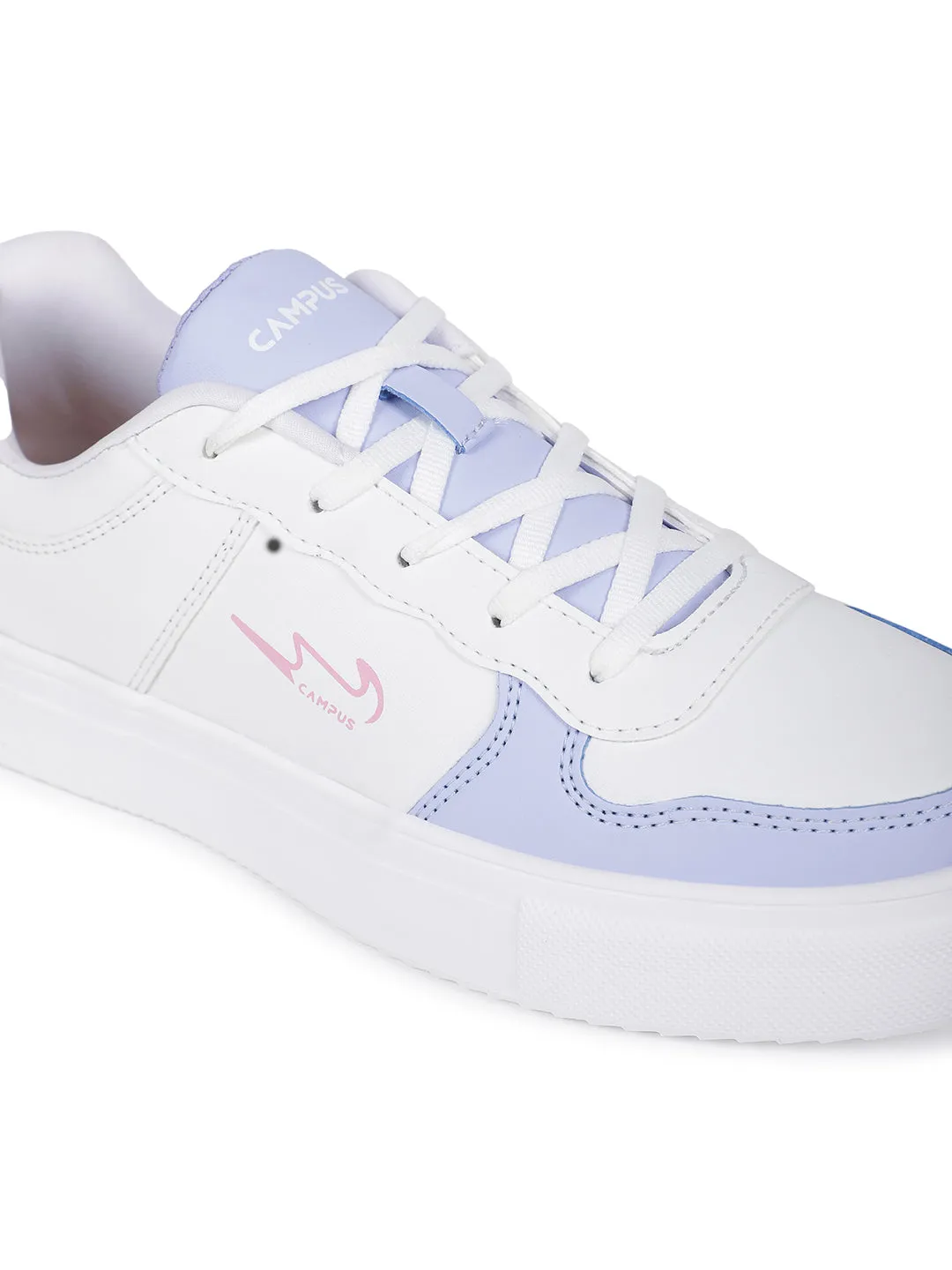 BOUGIE White Women's Sneakers sold by Campus Shoes product image thumbnail 5