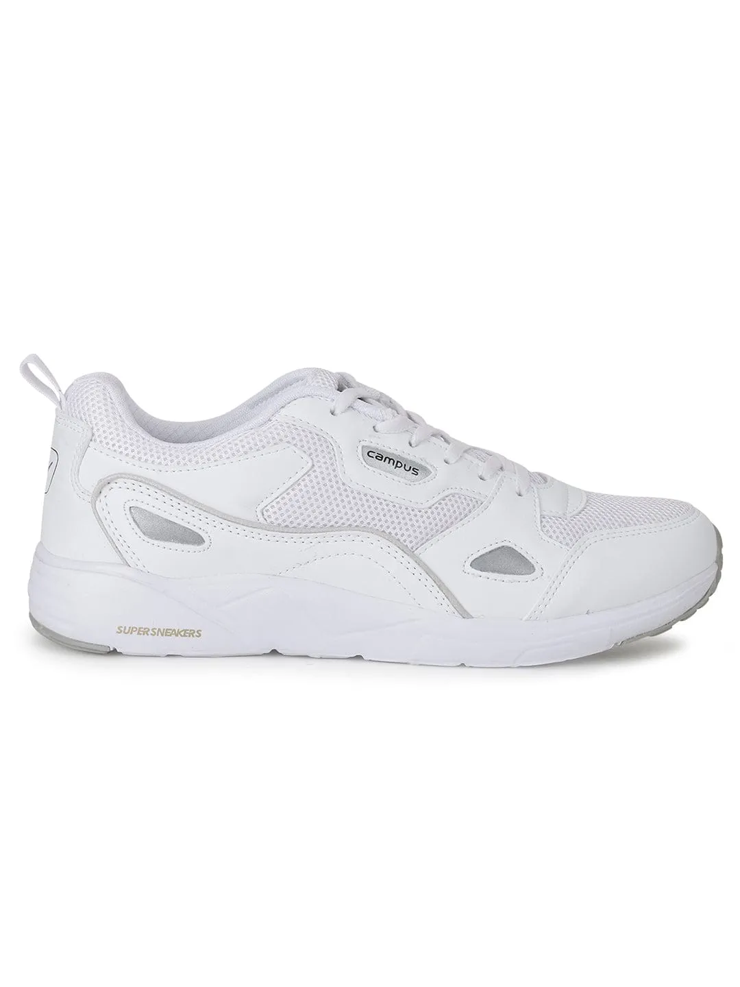 WISDOM White Men's Running Shoes sold by Campus Shoes