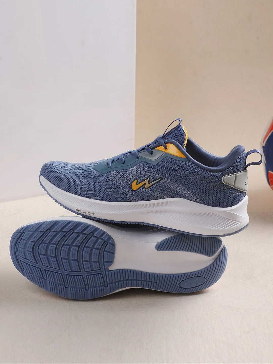 CRAYON Blue Men's Running Shoes sold by Campus Shoes product image thumbnail 5