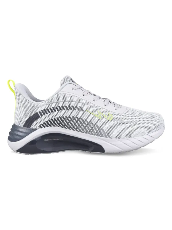 CLICK Grey Men's Running Shoes sold by Campus Shoes
