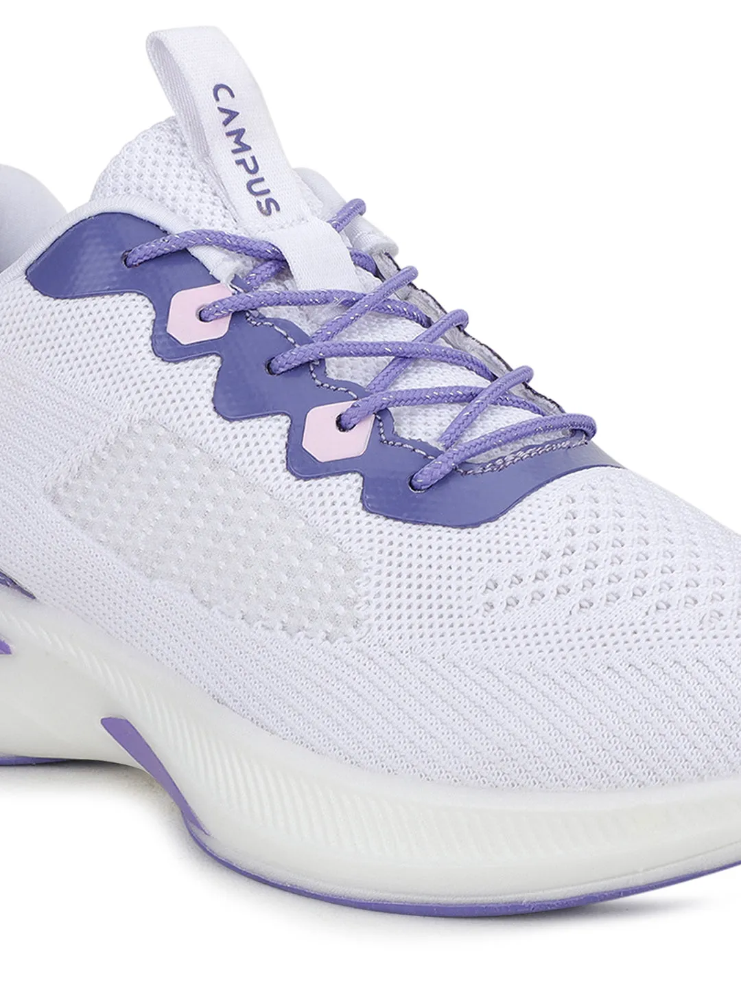 OLIVIA White Women's Running Shoes sold by Campus Shoes product image thumbnail 4