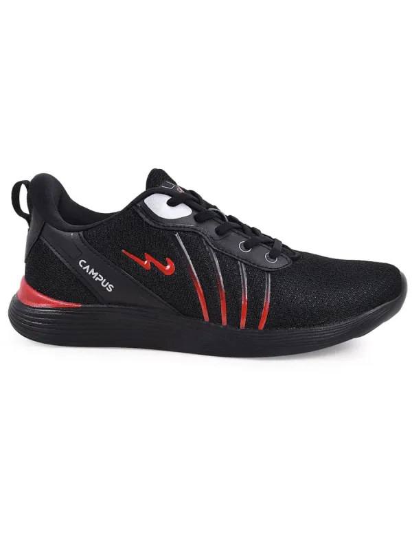 CAMP-OLIVER Black Men's Running Shoes sold by Campus Shoes
