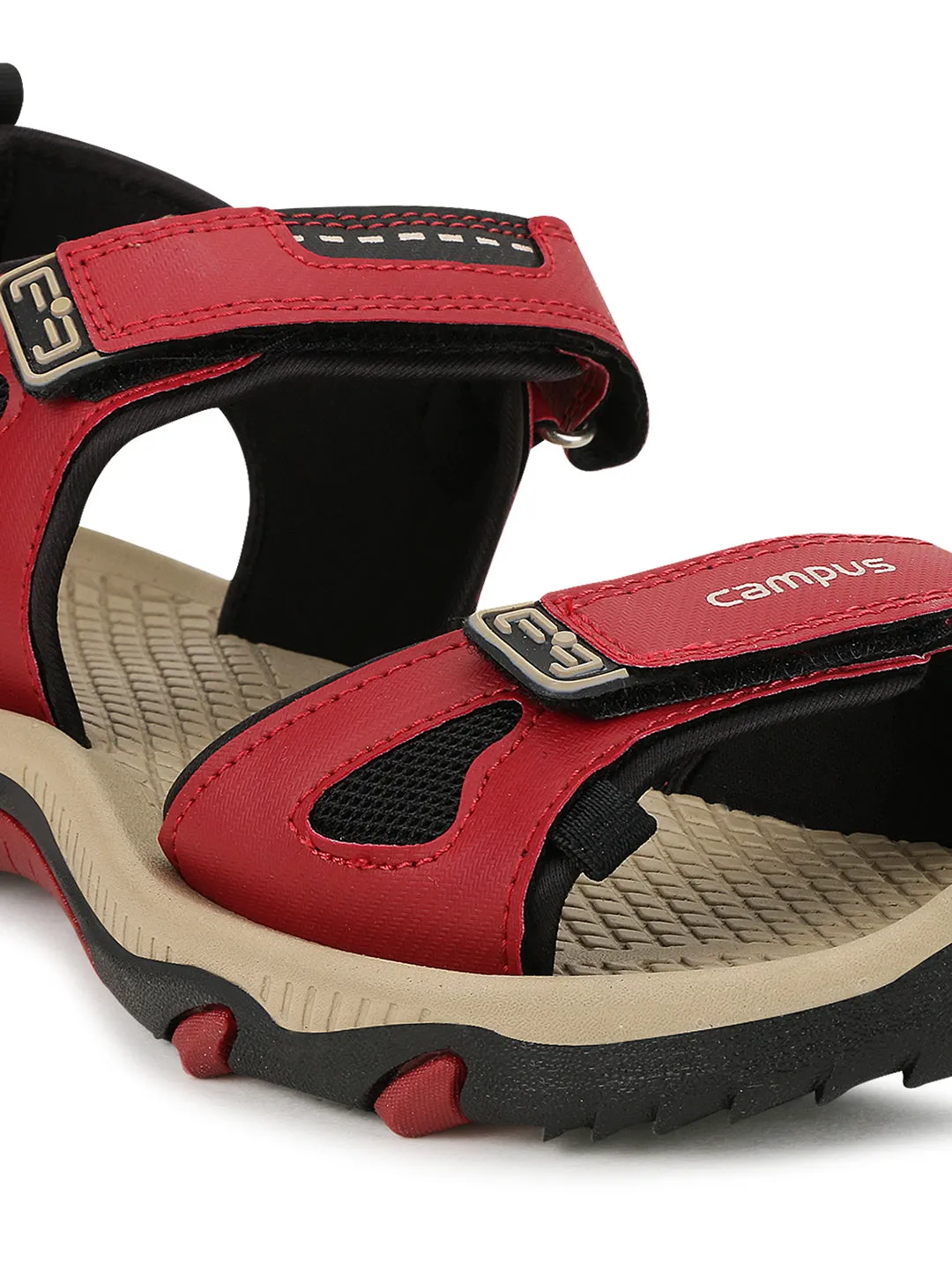 2GC-01 Red Men's Sports Sandals sold by Campus Shoes product image thumbnail 5