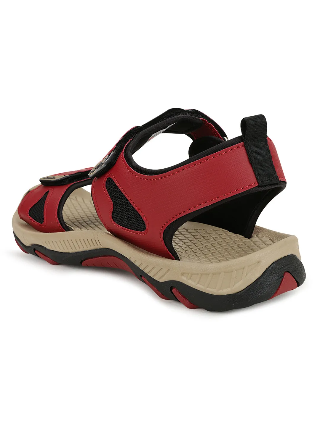 2GC-01 Red Men's Sports Sandals sold by Campus Shoes product image thumbnail 4