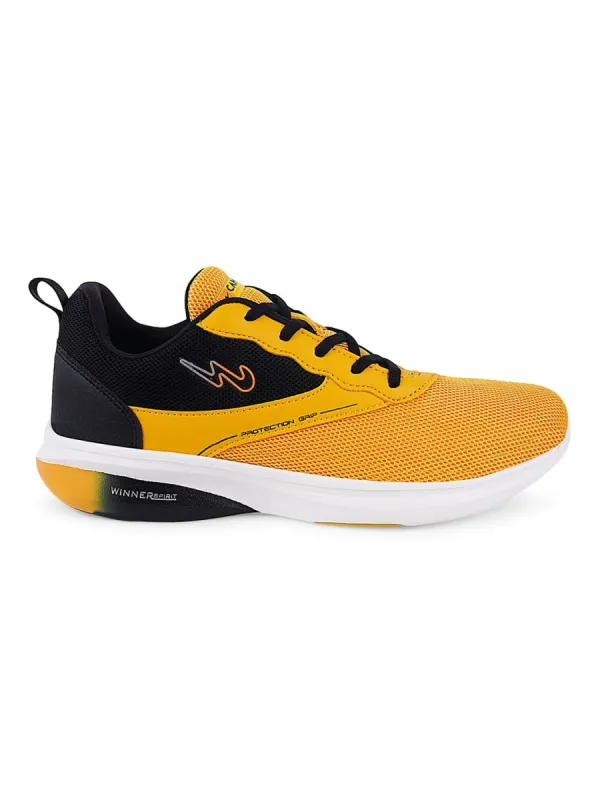 CAMP-RELISH Yellow Men's Running Shoes sold by Campus Shoes