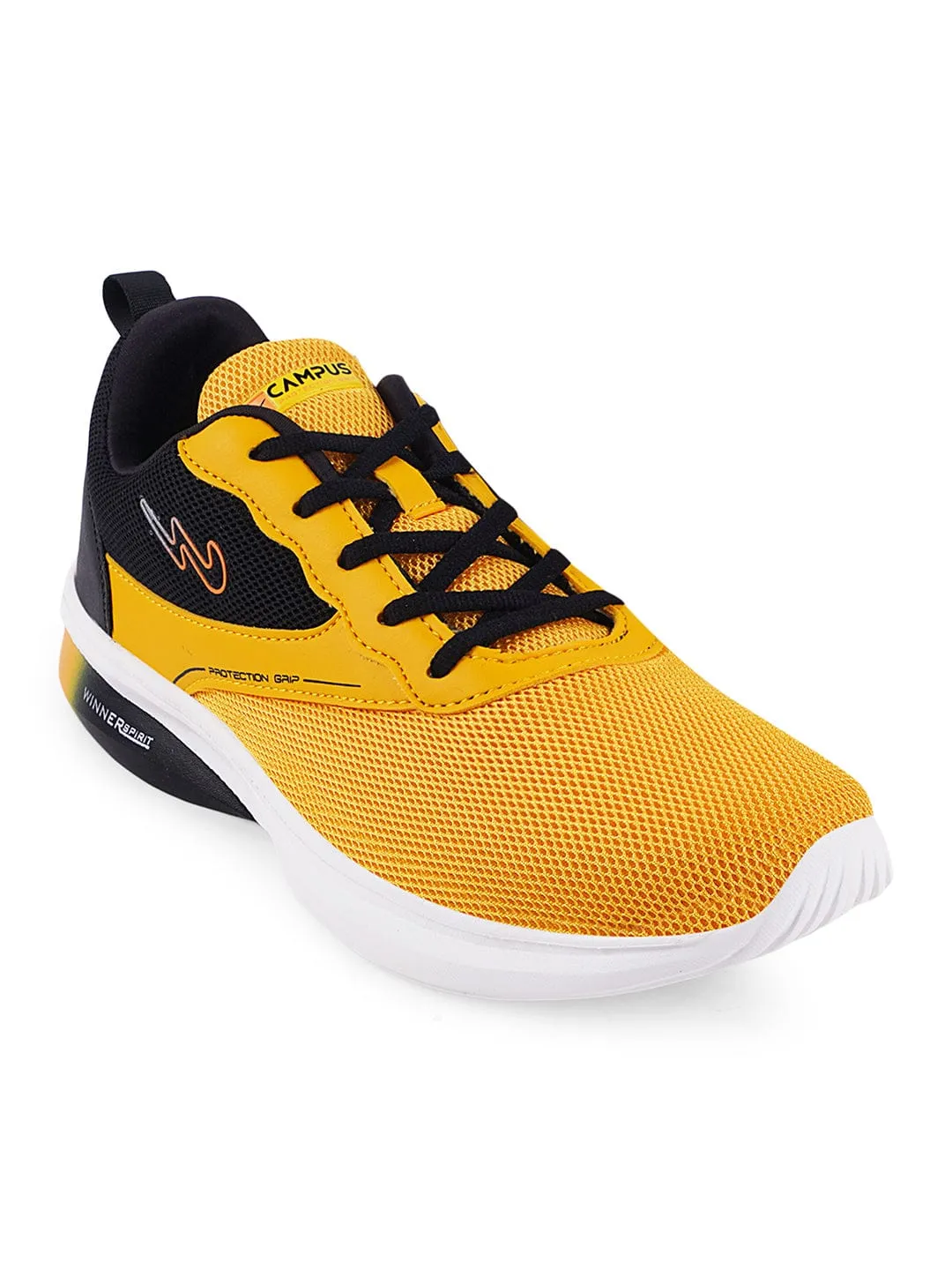 CAMP-RELISH Yellow Men's Running Shoes sold by Campus Shoes product image thumbnail 2