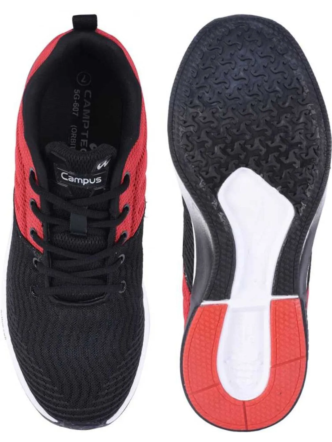 ORBIT-2 Black Men's Running Shoes sold by Campus Shoes product image thumbnail 4