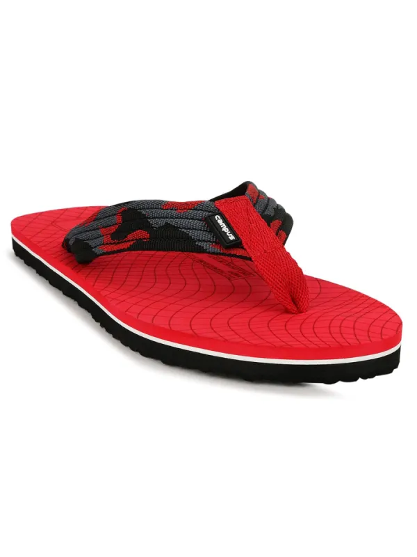 GC-1024A Red Men's Flip Flops sold by Campus Shoes