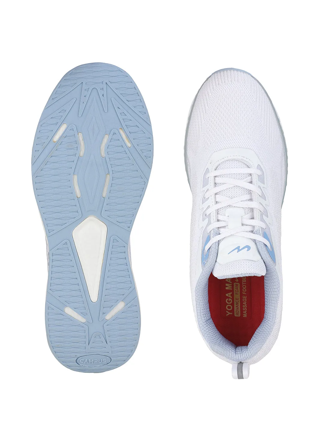 CIRCLE White Men's Sports Shoes sold by Campus Shoes product image thumbnail 5
