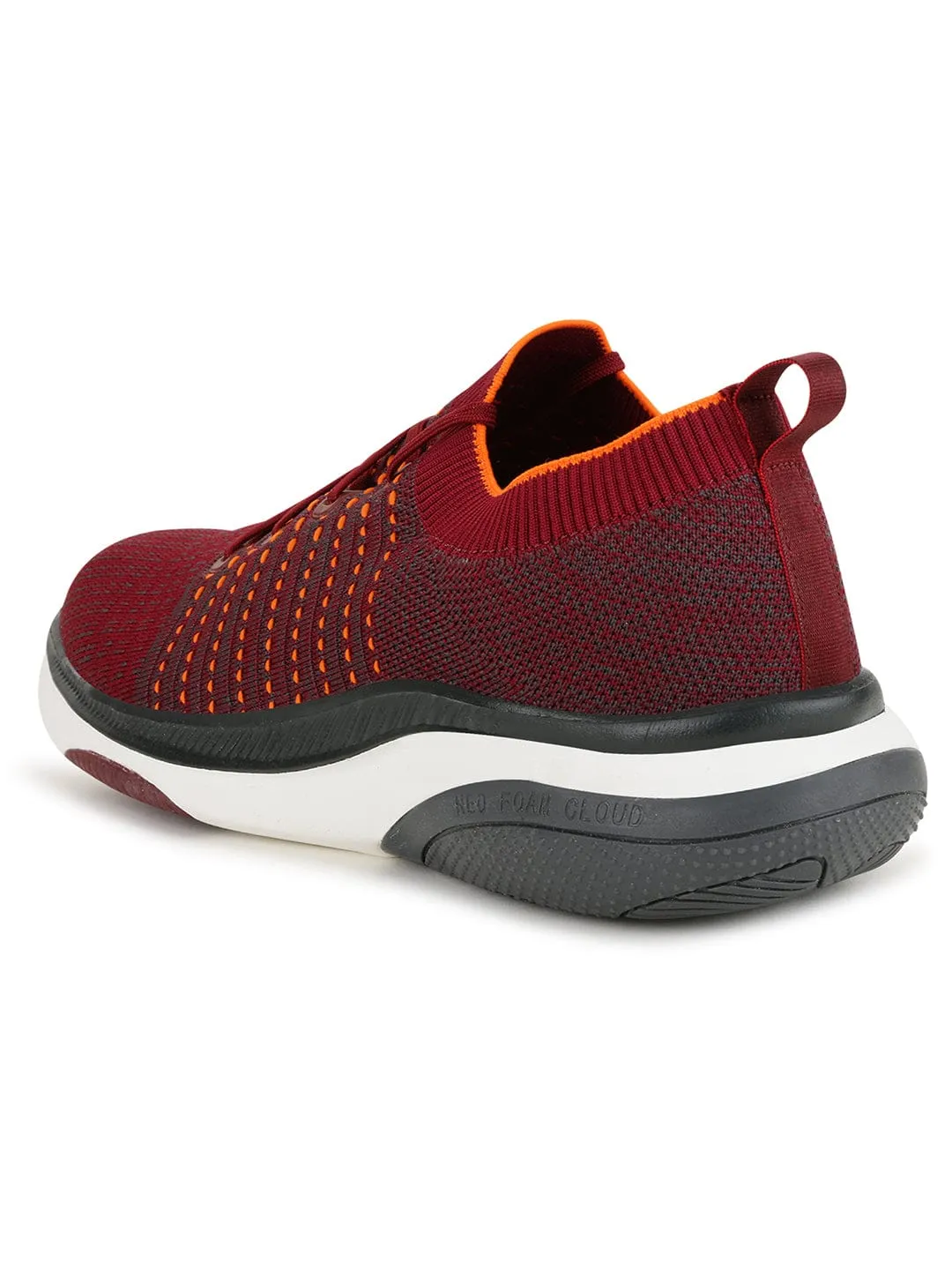 BRINK Burgundy Men's Running Shoes sold by Campus Shoes product image thumbnail 3