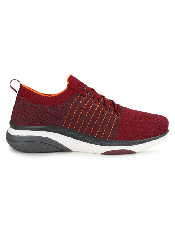 BRINK Burgundy Men's Running Shoes sold by Campus Shoes