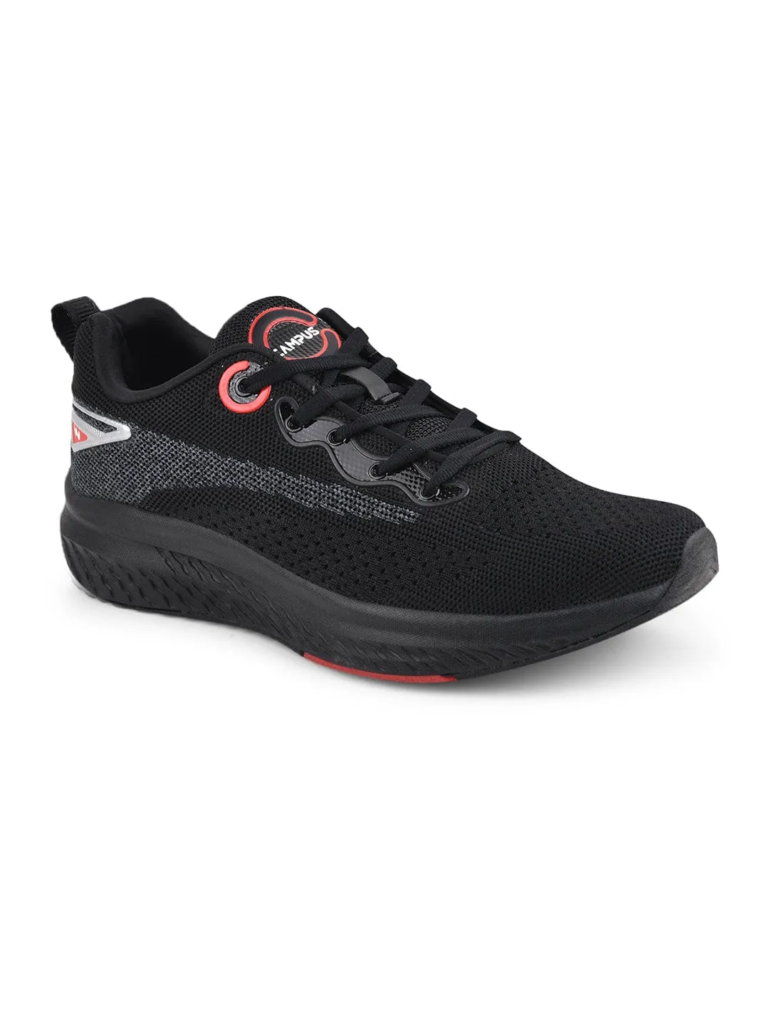 HITTER Black Men's Running Shoes sold by Campus Shoes product image thumbnail 2