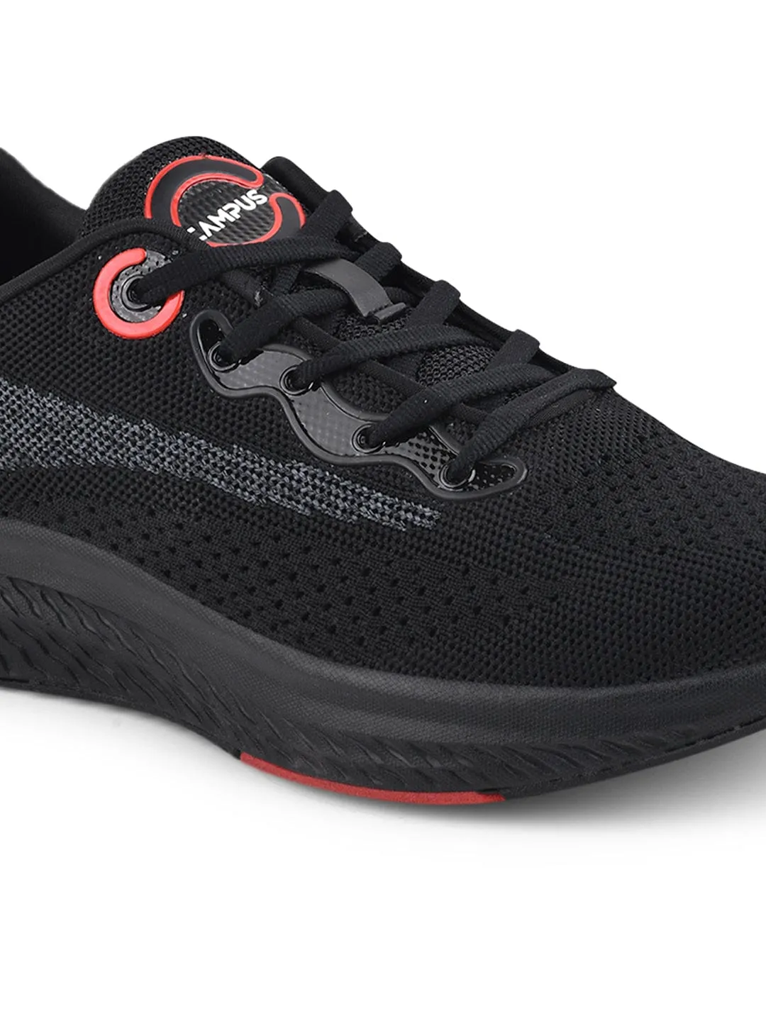 HITTER Black Men's Running Shoes sold by Campus Shoes product image thumbnail 5