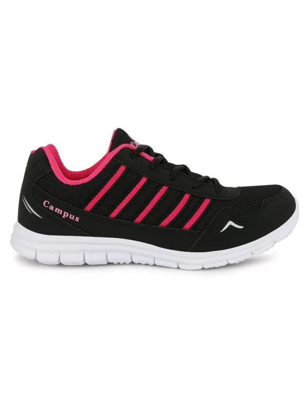 FIRE Black Women's Running Shoes sold by Campus Shoes
