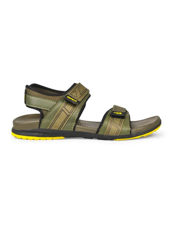 GC-17(SD-171) Green Men's Sandals sold by Campus Shoes