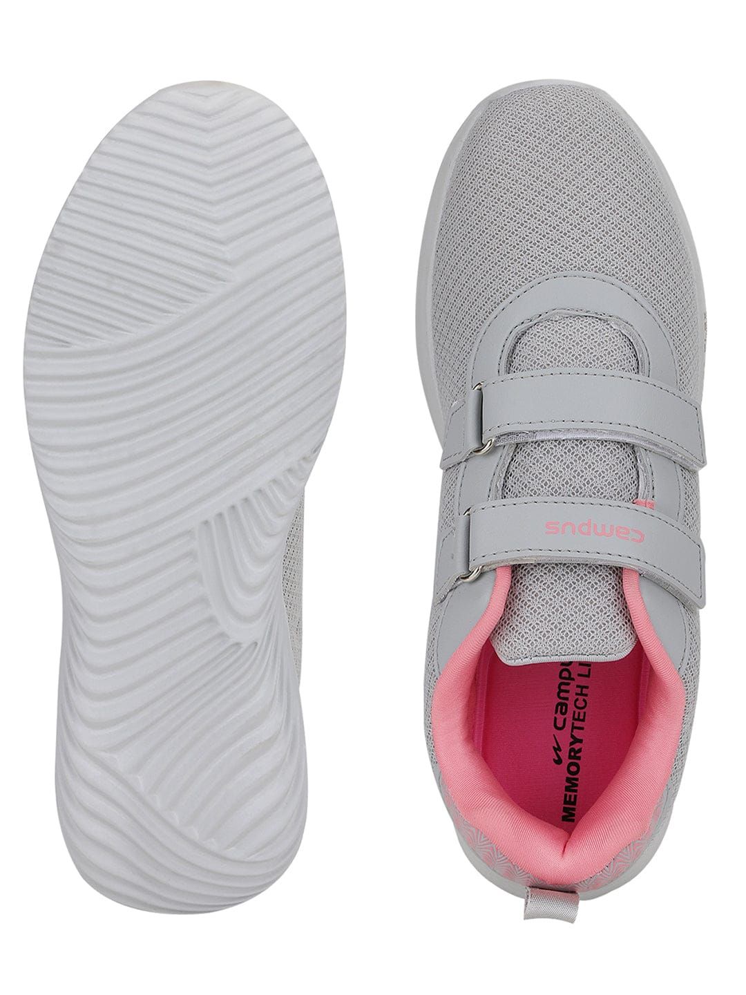 LISA V N Grey Women Running Shoes sold by Campus Shoes product image thumbnail 5