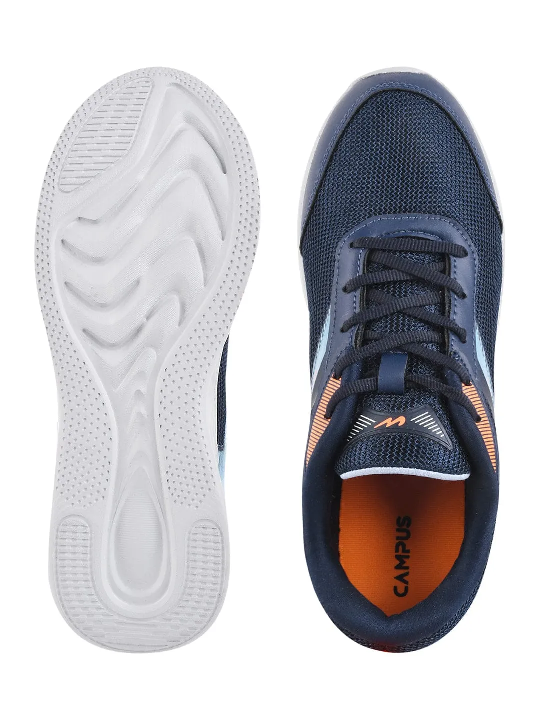 SWAGER Navy Men's Running Shoes sold by Campus Shoes product image thumbnail 4