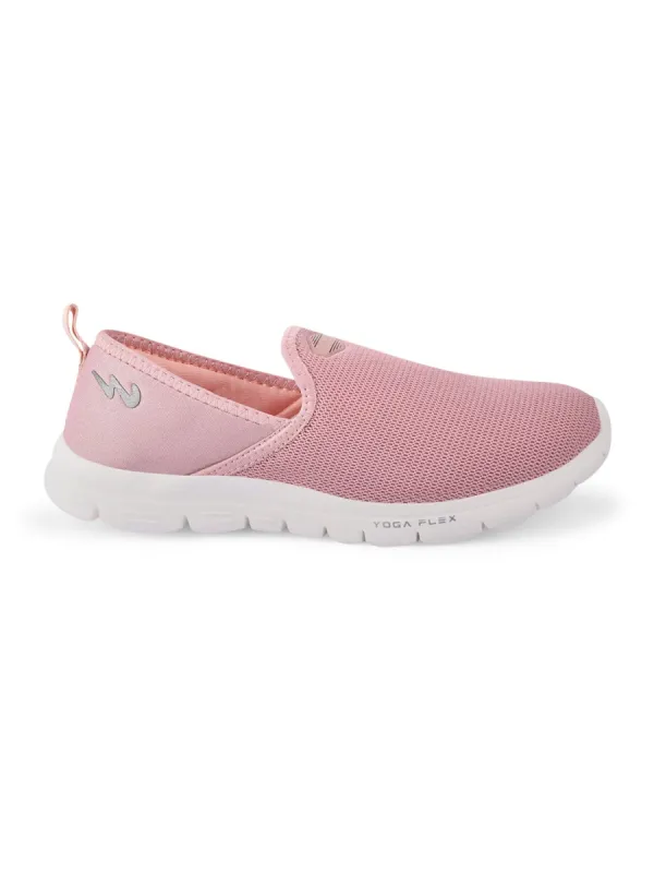 VIBRANT Pink Women's Slip-ons sold by Campus Shoes