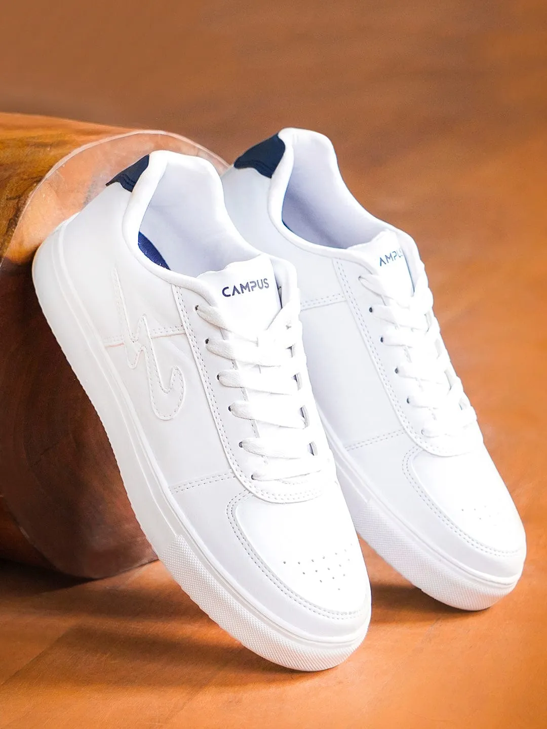 CAMP TUCKER White Men's Sneakers sold by Campus Shoes product image thumbnail 5