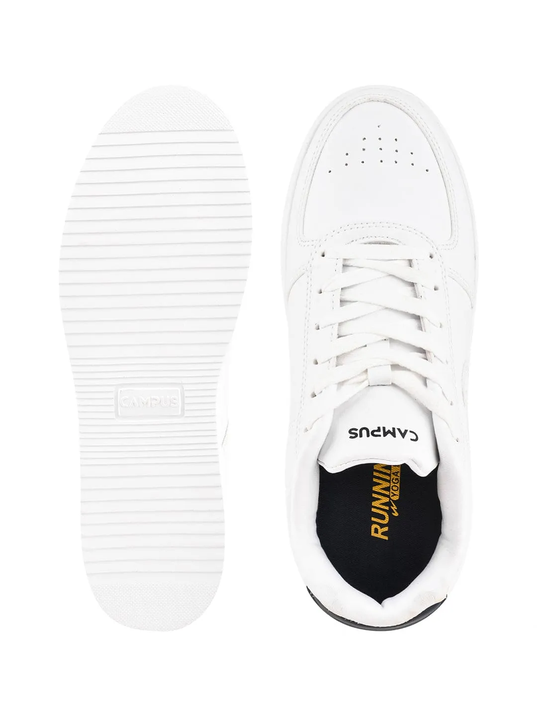 CAMP TUCKER White Men's Sneakers sold by Campus Shoes product image thumbnail 4