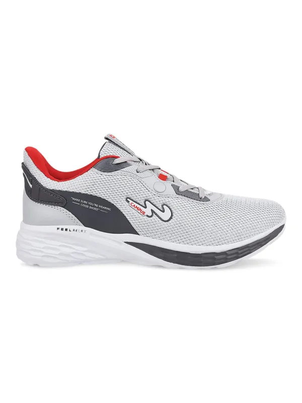 CAMP SMART Grey Men's Running Shoes sold by Campus Shoes