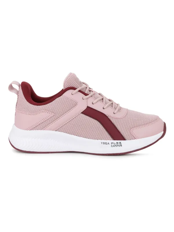 KRYSTAL Peach Women's Sports Shoes sold by Campus Shoes