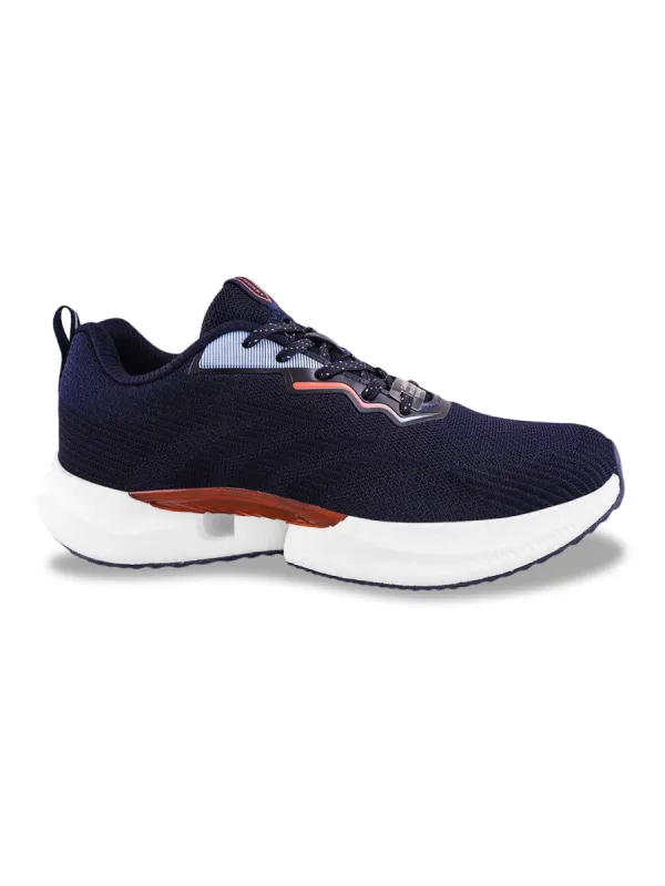 CORA Navy Men's Running Shoes sold by Campus Shoes